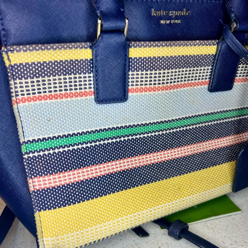 Kate Spade Multicolor Striped Handbag - Picture 8 of 11
